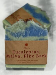 eucalyptus, malva, pine bark