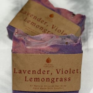 lavender, violet, lemongrass