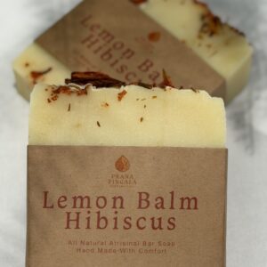 lemon balm, hibiscus